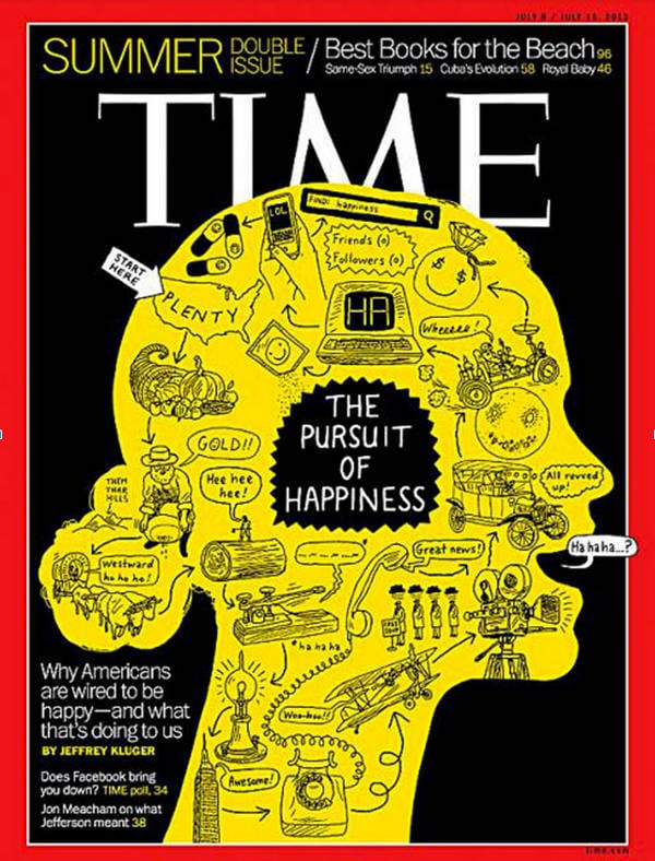 Time - Creatività copertina rivista